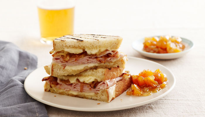 Grilled Ham And Kaltbach™ Le Gruyère® Cheese Sandwich Emmi Usa